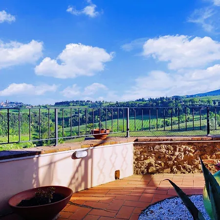 Flavia 's With View San Gimignano